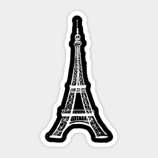 Eiffel Tower, Paris, France Sticker